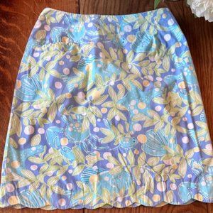 VTG Lilly Pulitzer White Tag Skirt